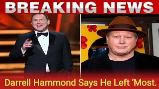 Darrell Hammond Says He Left ‘Most’ Episodes of ‘Saturday Night Live’ news today2024 [upl. by Anua]