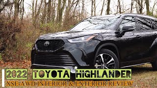 2022 Toyota Highlander Xse Awd  Exterior amp Interior Review Walkaround [upl. by Inattirb]