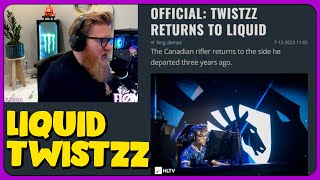 fl0m Reacts to Twistzz OFFICIALLY JOINS Team Liquid [upl. by Lanrev764]