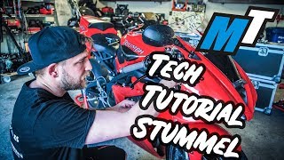 MotoTech Tutorial 15  Lenkerstummel Gilles GP Light 2 the hard way [upl. by Eelegna]