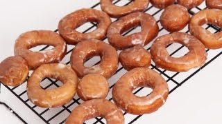 Homemade Glazed Donuts Recipe  Laura Vitale  Laura in the Kitchen Episode 600 [upl. by Jeniece475]