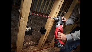 Milwaukee Tool M18 RightAngle Cordless Hole Hawg [upl. by Henry]