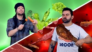 VEGAN vs CARNÍVORO ♫ [upl. by Keligot]