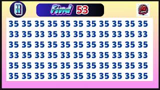 brain breaks for all find number 53 Answer in 30 seconds you are really excellent [upl. by Adnim]