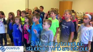 Olweus Bullying Prevention Pledge in Elkhorn [upl. by Leahcimsemaj]