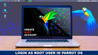 How to login as root in Parrot Security OS   Parrot OS 51 [upl. by Brigit]