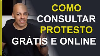 COMO SABER SE SEU NOME FOI PROTESTADO CONSULTA NACIONAL ONLINE E GRATUITA [upl. by Sadick206]