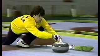 1982 World Junior Mens Curling Championship Final  Thompsett vs Grahn Ends 810 [upl. by Notlaw]