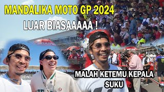 MERINDING  MANDALIKA MOTO GP 2024 LUAR BIASA  PENONTON RIBUAN GOKILLLZZZZ [upl. by Astrix]