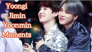 Yoonmin Yoongi Jimin Moments 🥰 [upl. by Enrahs513]