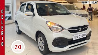 All New 2022 Maruti Suzuki Celerio  Celerio Zxi  Rs 594L 🔥 Most Detailed Walkaround Video [upl. by Starla47]