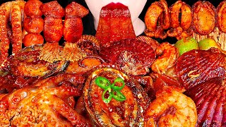 ASMR SPICY SEAFOOD OCTOPUS SQUID CRAB LOBSTER 매콤한 해물찜 모음집 COMPILATION EATING SOUNDS MUKBANG 먹방 [upl. by Delphinia]