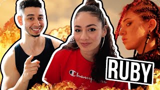 Ruby  Rubycon  FIRST FEMALE Turkish Rapper Reaction [upl. by Eniawed]