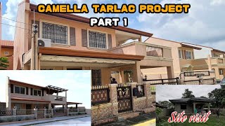 CAMELLA TARLAC PROJECT PART 1SITE VISIT SA NAKA LINE UP [upl. by Roleat]