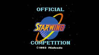 StarWing Super Weekend Competition  Super Nintendo Entertainment System  Intro amp Title Screen [upl. by Cathe]