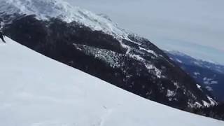 Meine Ski  Abfahrt 2016 Schwemmalm Ultental Südtirol [upl. by Rennie]