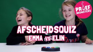 Afscheid nemen van Proefmonsters Emma en Elin [upl. by Fifi]