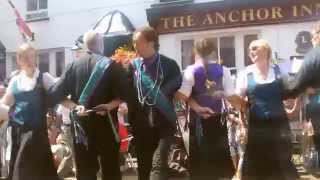 CUSTOMS AND EXILES MORRIS DANCERS SIDMOUTH FOLK WEEK [upl. by Doreg]