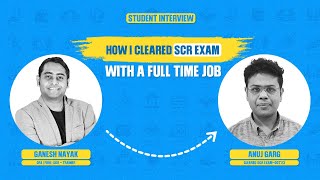 An Inspirational Interview with Anuj Garg amp Ganesh Nayak  Conversation on SCR Exams  Fintelligents [upl. by Ralleigh656]