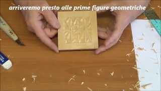 Video corso di intaglio legno a punta di coltello per principianti [upl. by Blaise]