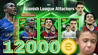 Can I get double booster epic Eto’o   pack opening efootball 2025 mobile [upl. by Gregoor]