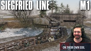 Siegfried Line  Germany Campaign Mission 1 EPIC DIFFICULTY [upl. by Sonitnatsok]