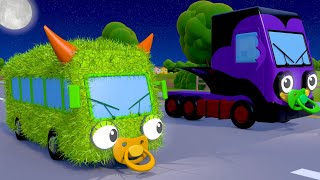 The Baby Truck Halloween Song  Classic Nursery Rhymes for Kids Songs  Geckos Garage Truck Cartoon [upl. by Anyg504]