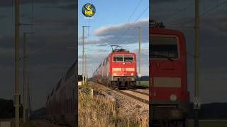 111 201 mit RB74 unterwegs von München nach Buchloe in herrlichem Abendlicht trainspotting [upl. by Tally843]