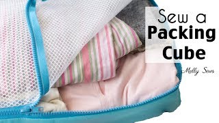 How to Sew and Use DIY Packing Cubes [upl. by Clovis]