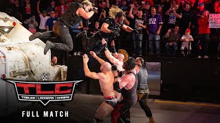 FULL MATCH Shield amp Angle vs Strowman Kane Miz amp Bar — 3on5 Handicap TLC Match WWE TLC 2017 [upl. by Hemphill]