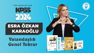 4 KPSS 2024 VATANDAŞLIK GENEL TEKRAR  YASAMATBMM SEÇİMLERİ  Esra Özkan Karaoğlu [upl. by Helali]