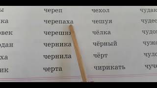 Урок 22 quotСлова на Чquot лексико орфографический словарь дошкольника лексикон [upl. by Ecyar]