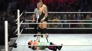 WWE 12  Brodus Clay Signature amp Finishing Moves Corner Slingshot SplashGGripDLC Pack 3 [upl. by Florinda]