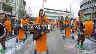 Fasnacht Laufen 2018 Hirzefäger Breitenbach [upl. by Albie]