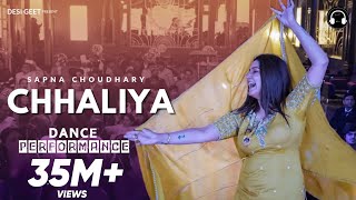 Chhaliya  Sapna Choudhary Dance Performance  New Haryanvi Songs Haryanavi 2024 [upl. by Broadbent]