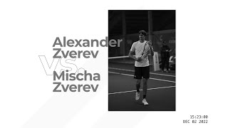 Highlights Exhibition Match Alexander Zverev vs Mischa Zverev tracked by Wingfield [upl. by Anis]