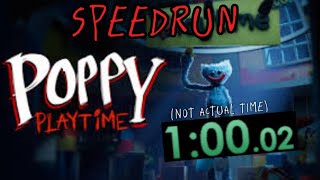 Speedrunning Poppy Playtime CH1 [upl. by Ivz889]