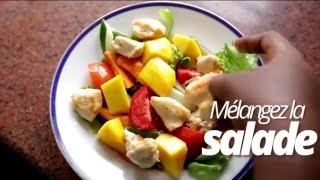 HEALTHY LIVING AFRICA Salade de Poulet [upl. by Oiralih385]