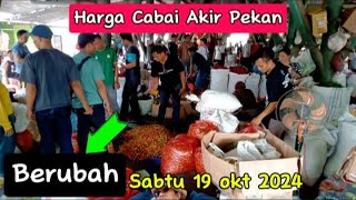 Harga sayur dan bawang serta cabai hari ini kembali berubah dipasar induk Sukomoro nganjuk [upl. by Iah]