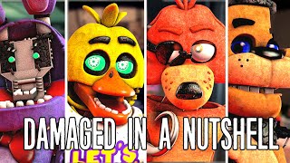 SFM FNaF Damaged in a Nutshell [upl. by Lyrahs]