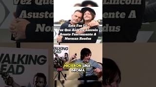 🤣¡Dato gracioso de The walking dead🤣 thewalkingdead short normanreedus andrewlincoln [upl. by Eahc]