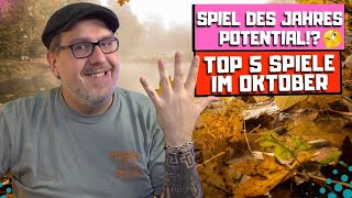 MEINE TOP 5 Spiele HIGHLIGHTS im Oktober [upl. by Ahsik719]