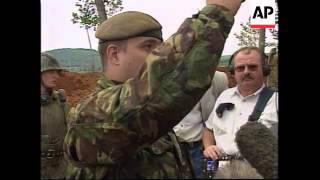 YUGOSLAVIA KOSOVO PRISTINA RUSSIANS BLOCK ACCESS TO AIRPORT [upl. by Elisabet]