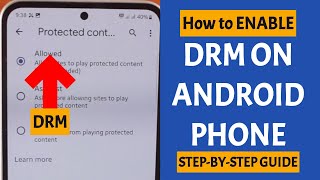 How to Enable DRM on Android Chrome [upl. by Sekyere]