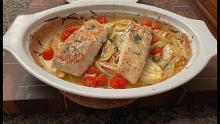 How to Cook Fish Halibut Christine Cushing [upl. by Ahseryt355]