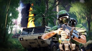 Arma 3 Halo  The UNSC Jungle Battles of Lösi [upl. by Maxey274]