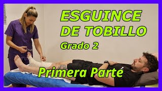 👉🏻Tratamiento y recuperación de un esguince de tobillo💯 CASO REALFisioterapia [upl. by Jase198]