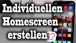 iPhone Homescreen individualisieren  iOS 12  Ohne Jailbreak  GermanDeutsch  siroTV [upl. by Elaynad]