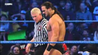 Santino Marella vs Drew McIntyre WWE SmackDown 010612 [upl. by Leirud]