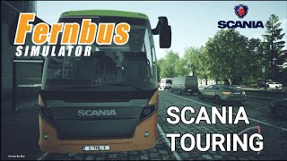 Scania Touring 121  Berlin  Leipzig  Fernbus  XBOX  POV [upl. by Esilrahc]